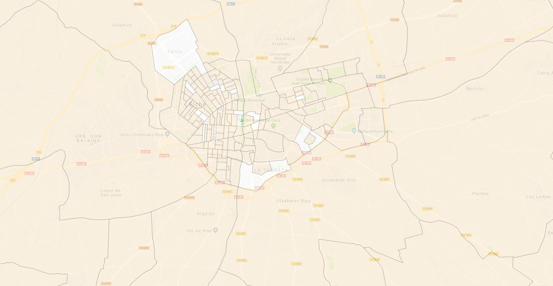 Compromís sólo despega en el sur