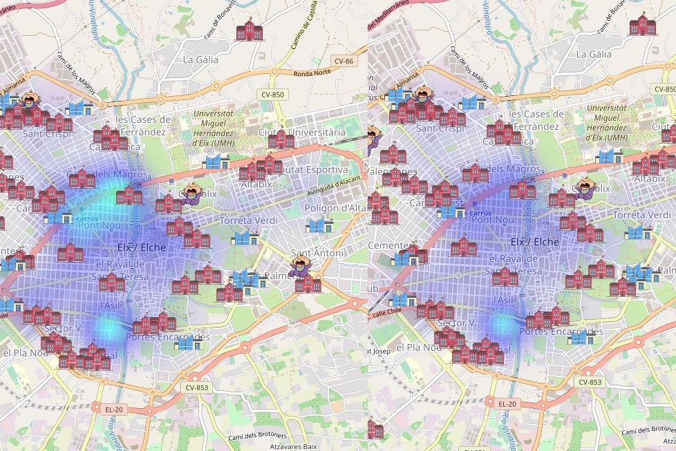 Del tubo de escape al pulmón de tu hijo: así afecta el tráfico de Elche a los menores