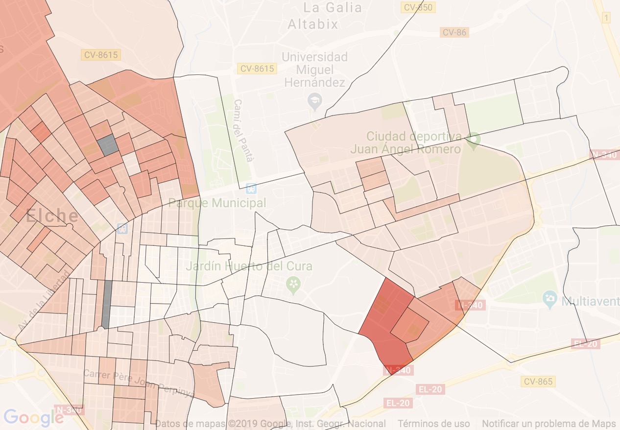 El PSOE se queda en la periferia